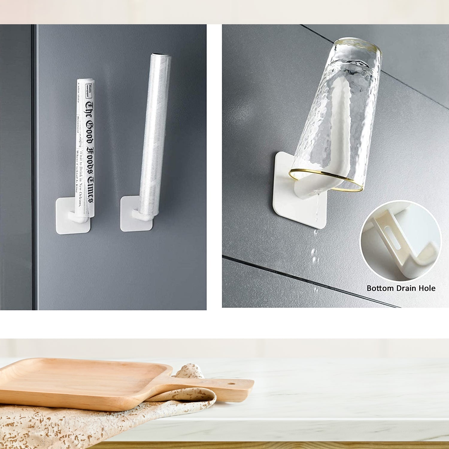 9073_Wall_Paper_Towel_Holder DeoDap 9073_Wall_Paper_Towel_Holder DeoDap